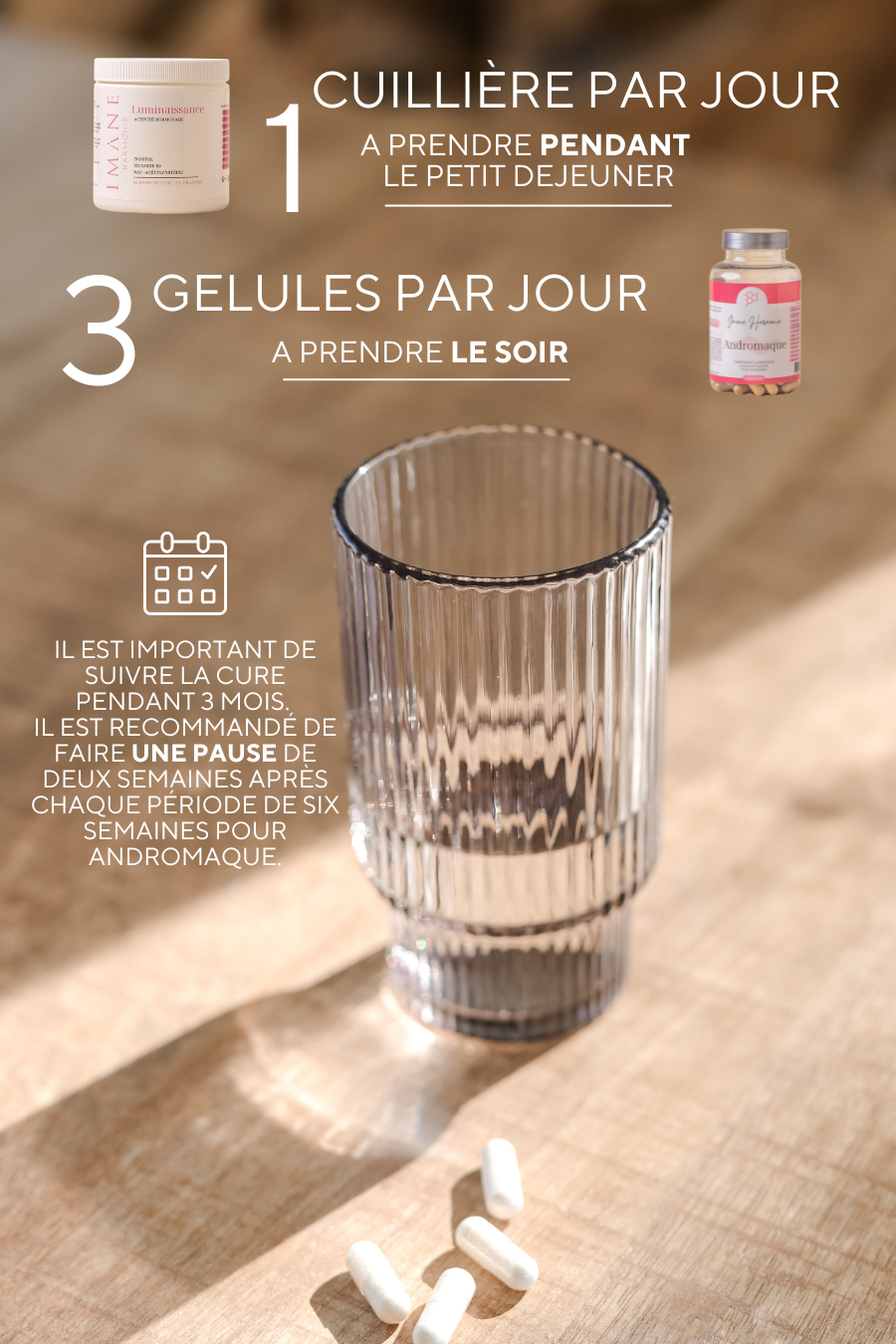 Complément alimentaire actions anti-androgènes et hormonorégulatrices, réduction naturelle de l'hirsutisme