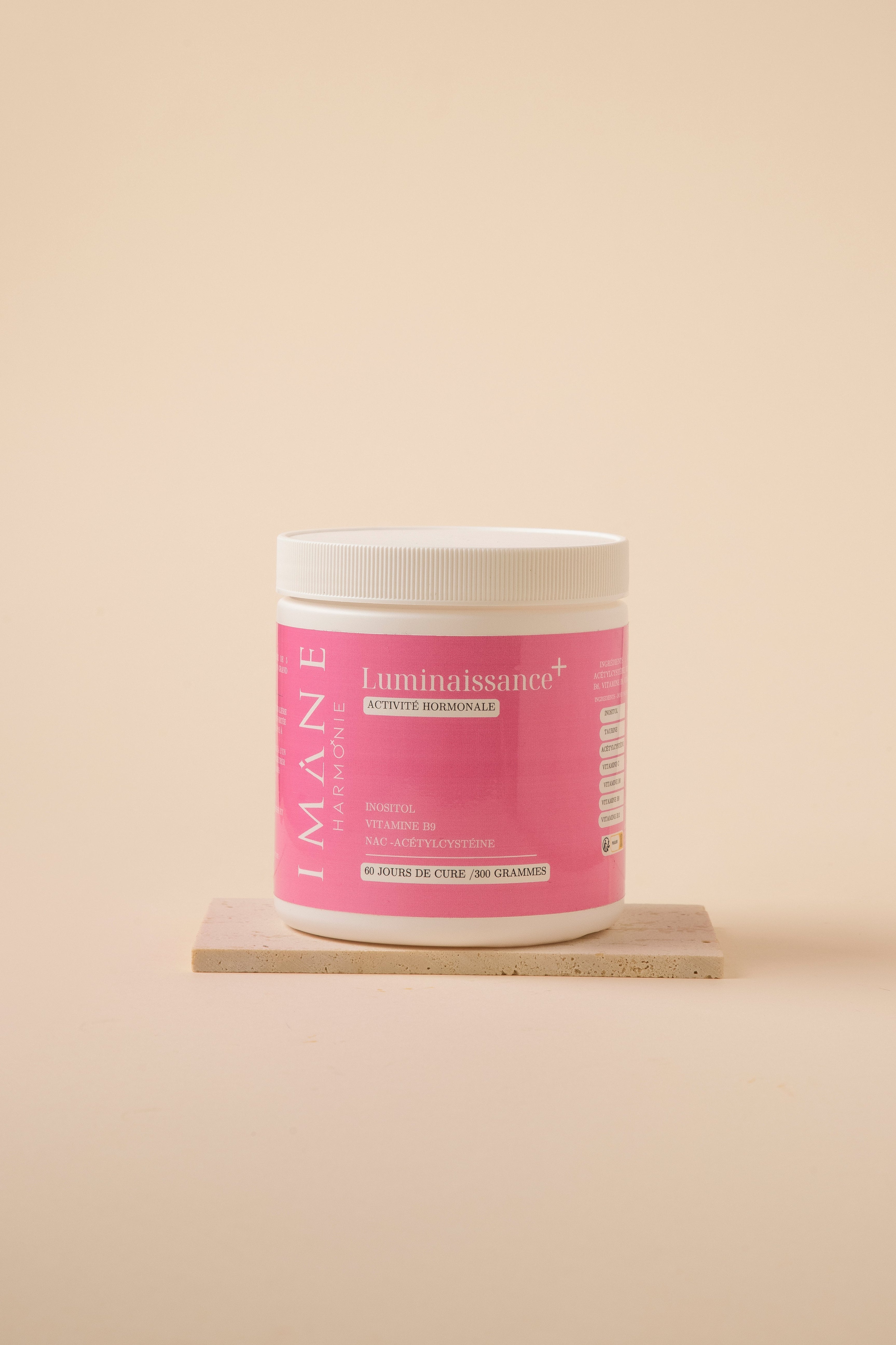 Complément alimentaire Luminaissance + 4000mg Inositol SOPK et fertilité