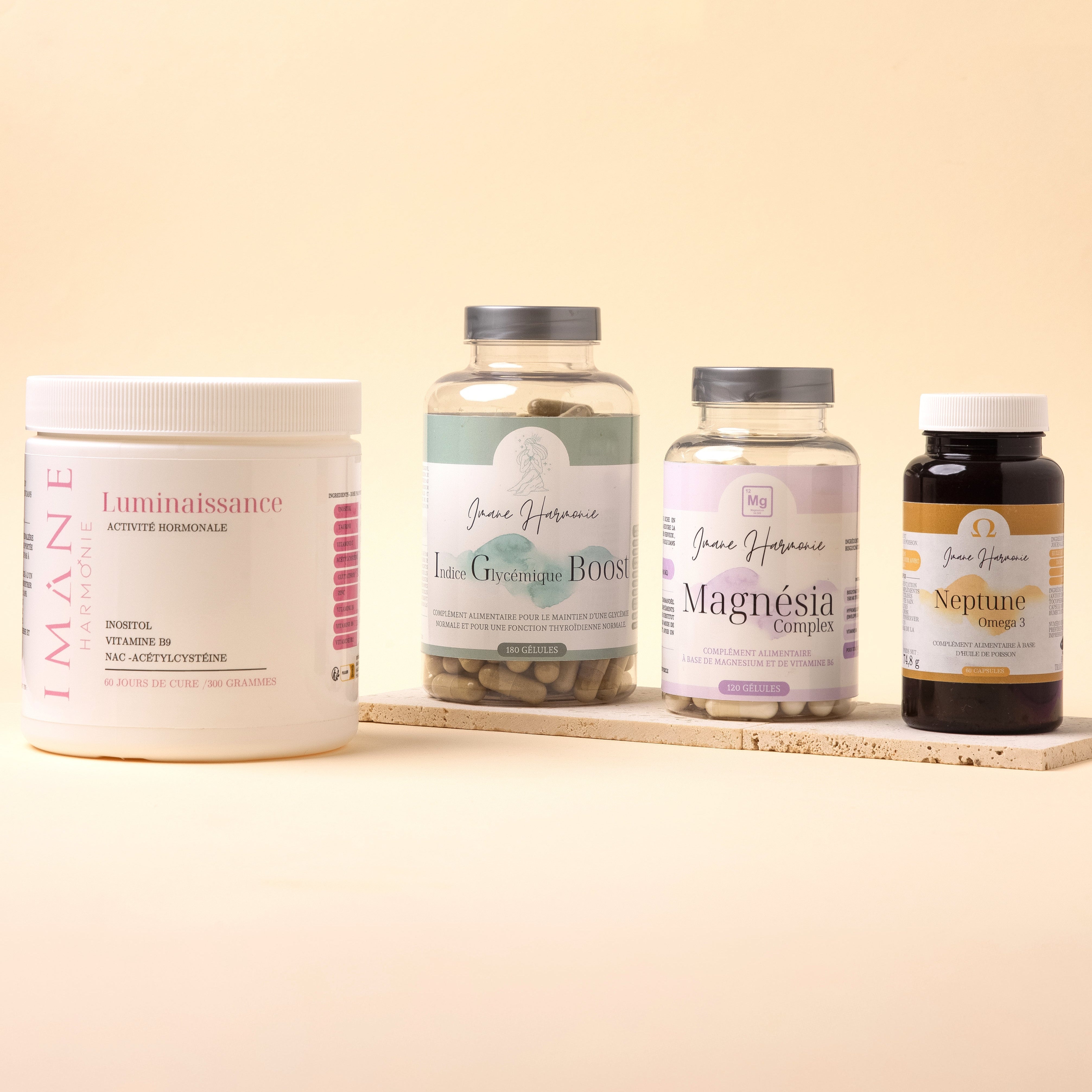 Pack résistance à l’insuline avec berbérine et oméga-3, favorise la perte de poids, réduit le taux HOMA et diminue les envies de sucre