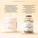 Complément alimentaire associant magnésium taurate, cannelle, gymnema, berbérine, tyrosine, zinc, iode et chrome pour réguler la glycémie, soutenir le métabolisme et favoriser la perte de poids. SOPK