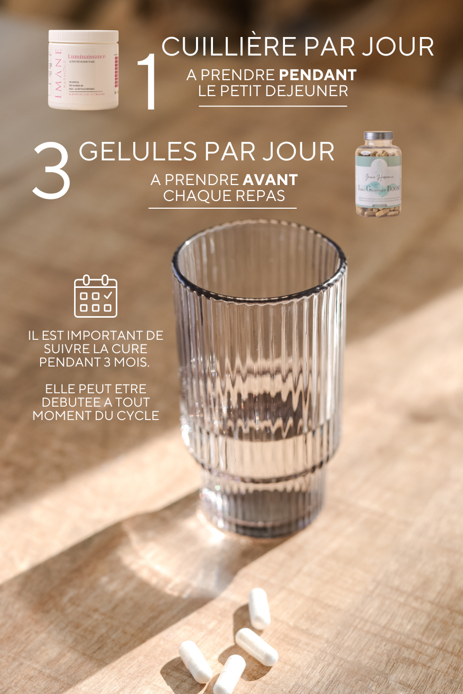 Complément alimentaire associant magnésium taurate, cannelle, gymnema, berbérine, tyrosine, zinc, iode et chrome pour réguler la glycémie, soutenir le métabolisme et favoriser la perte de poids. SOPK