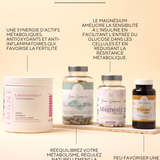 Pack résistance à l’insuline avec berbérine et oméga-3, favorise la perte de poids, réduit le taux HOMA et diminue les envies de sucre