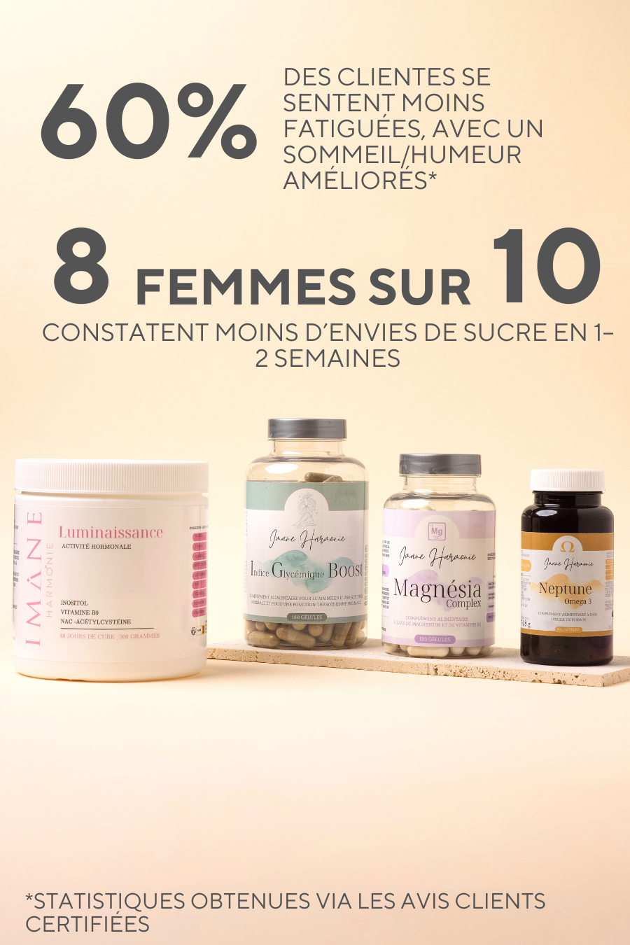 Pack résistance à l’insuline avec berbérine et oméga-3, favorise la perte de poids, réduit le taux HOMA et diminue les envies de sucre
