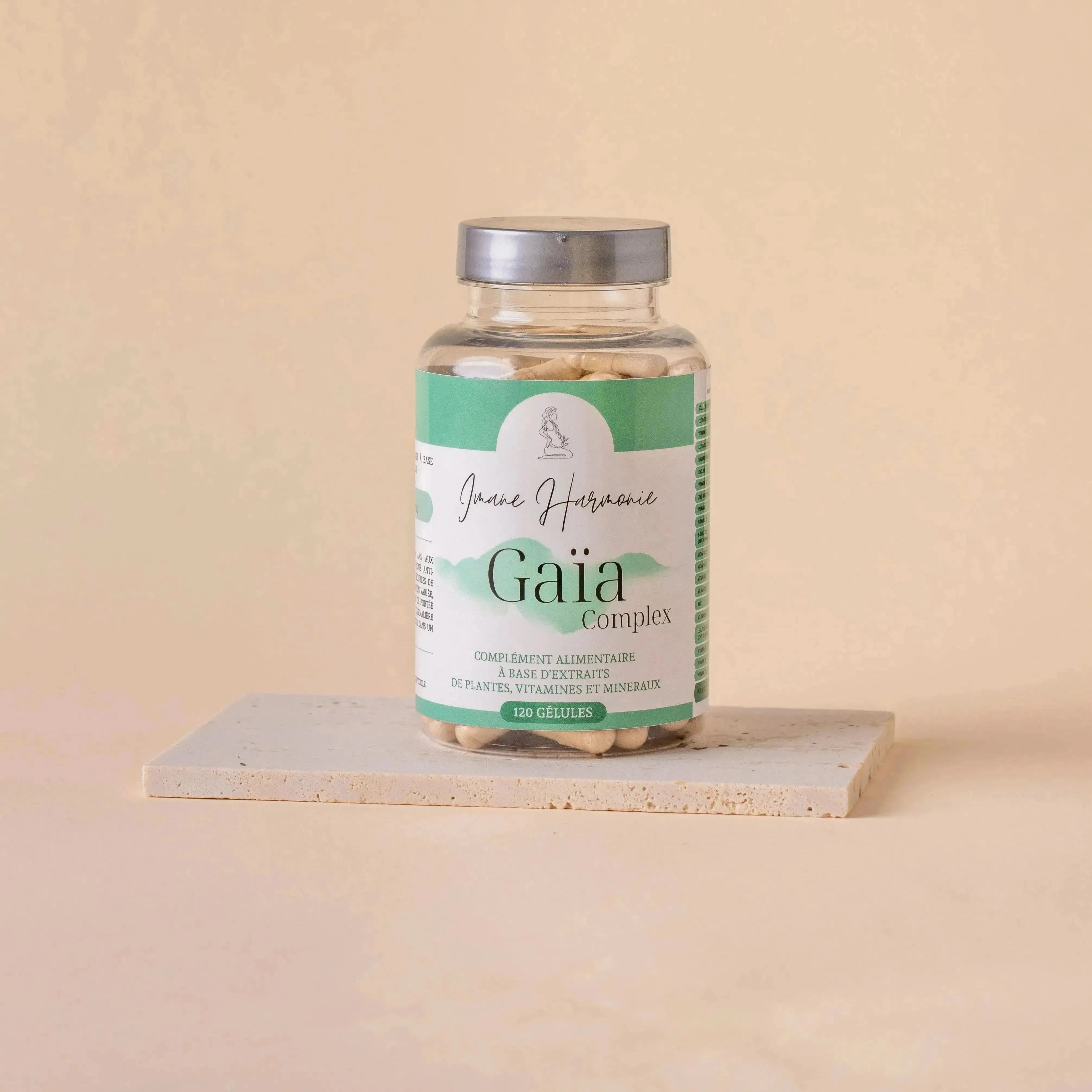 Complément alimentaire Gaïa pour la Préconception et Grossesse de la marque Imane Harmonie