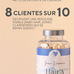 Complément alimentaire  perte de cheveux SOPK - Hyperandrogénie, complément qui augmente pas la pilosité, perte de cheveux androgénique. 
