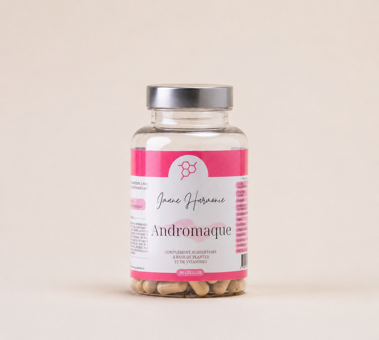 Complément anti-androgène pour femmes atteintes de SOPK, aide à réduire naturellement la testostérone, l’hirsutisme et à rééquilibrer les hormones