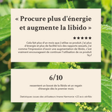 depuis un mois d'utilisation j'ai plus d'énergie et plus de facilité lors des rapports sexuels. j'ai comme l'impression d'avoir une augmentation de libido