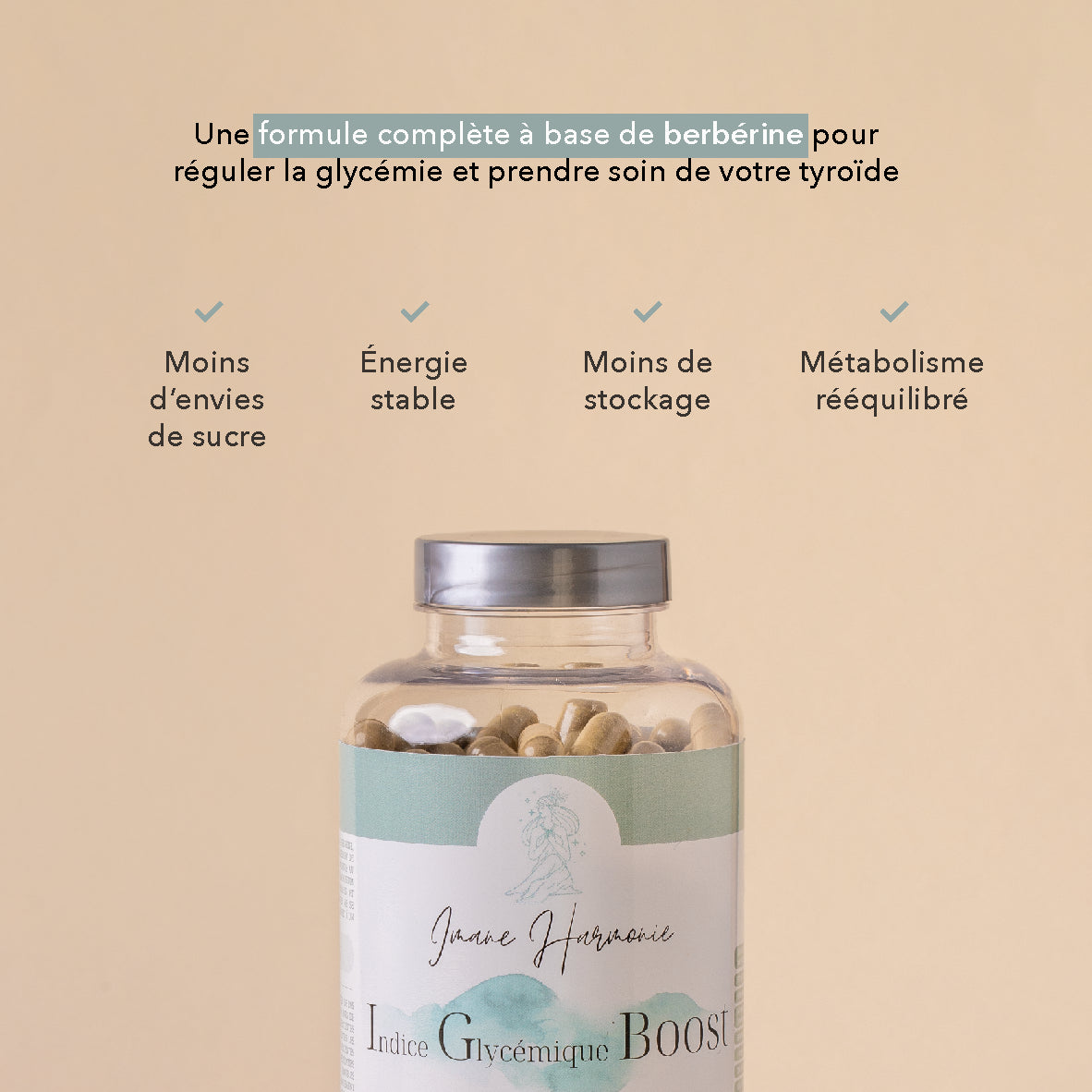 moins d'envies de sucre, energie stable, moins de stockage, métabolisme rééquilibré
