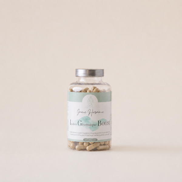Complément alimentaire Indice Glycémique Boost Régule la Glycémie de la marque Imane Harmonie