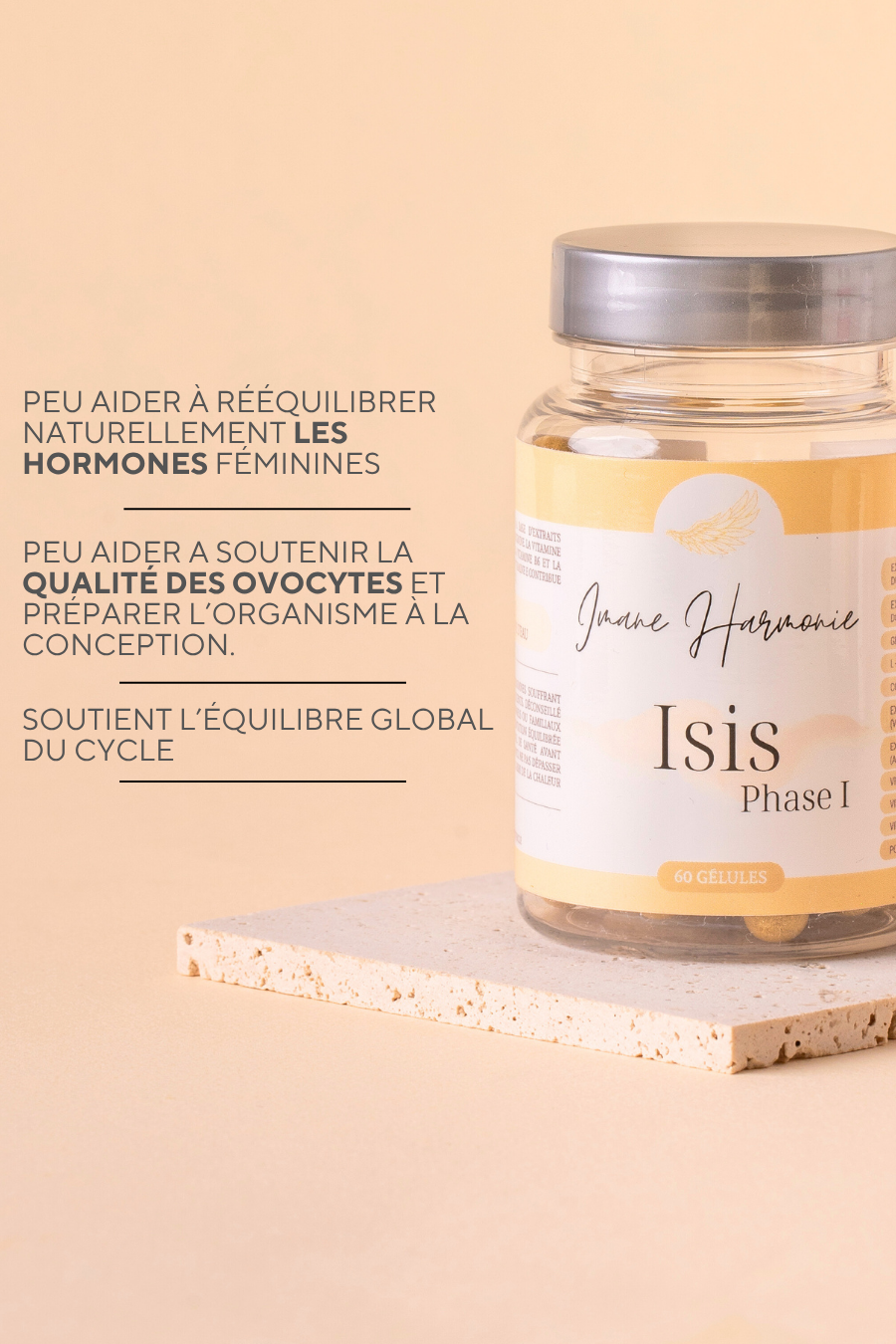 Complément alimentaire pour stimuler naturellement l’ovulation et soutenir l’équilibre hormonal féminin SOPK 