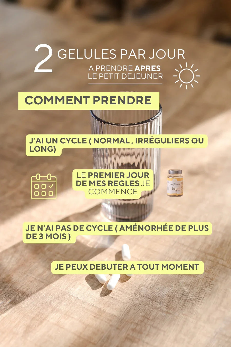 Complément alimentaire pour stimuler naturellement l’ovulation et soutenir l’équilibre hormonal féminin SOPK 