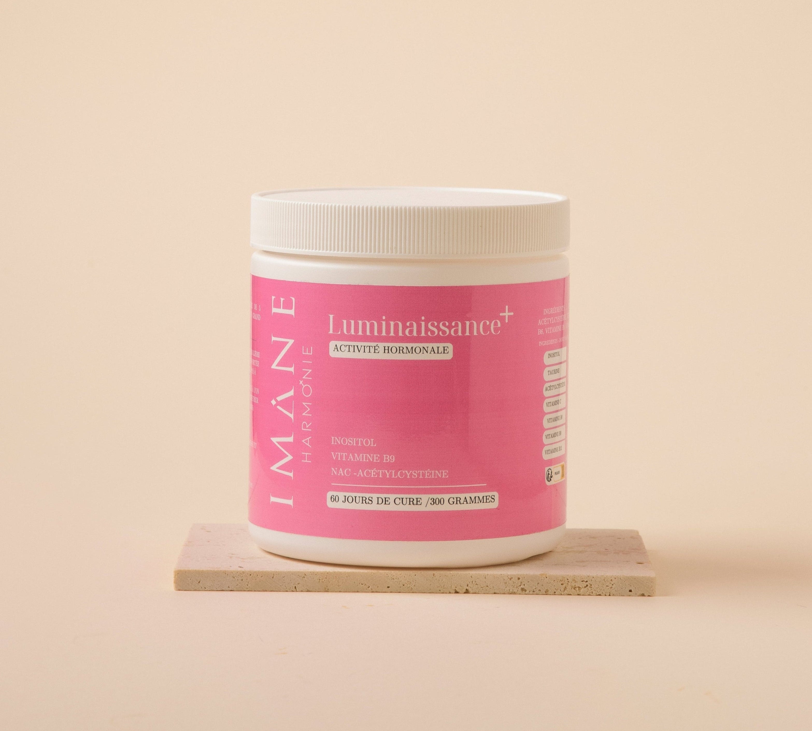 Complément alimentaire Luminaissance + 4000mg Inositol SOPK et fertilité