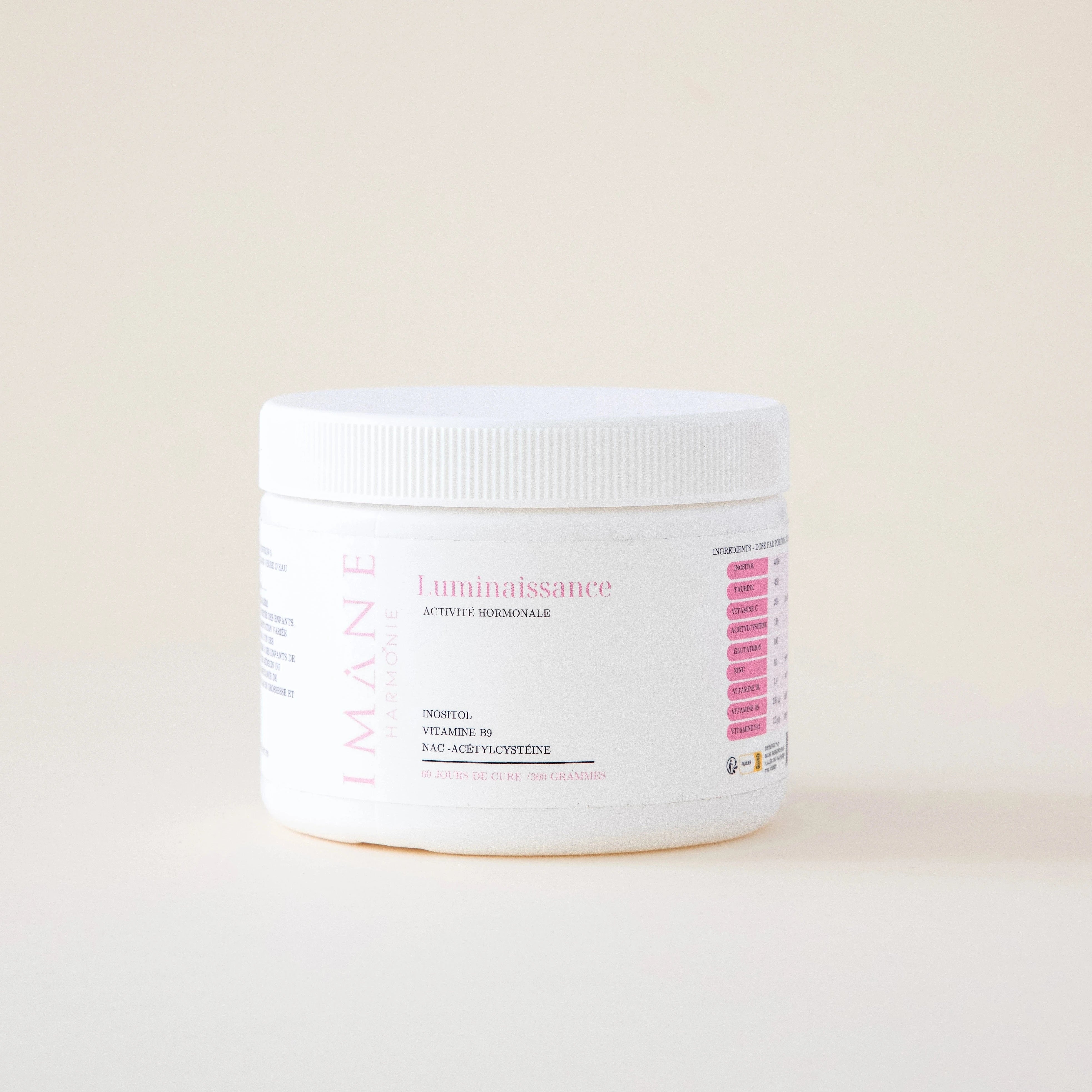 Inositol myo-inositol et D-chiro-inositol ratio 40:1 pour syndrome des ovaires polykystiques