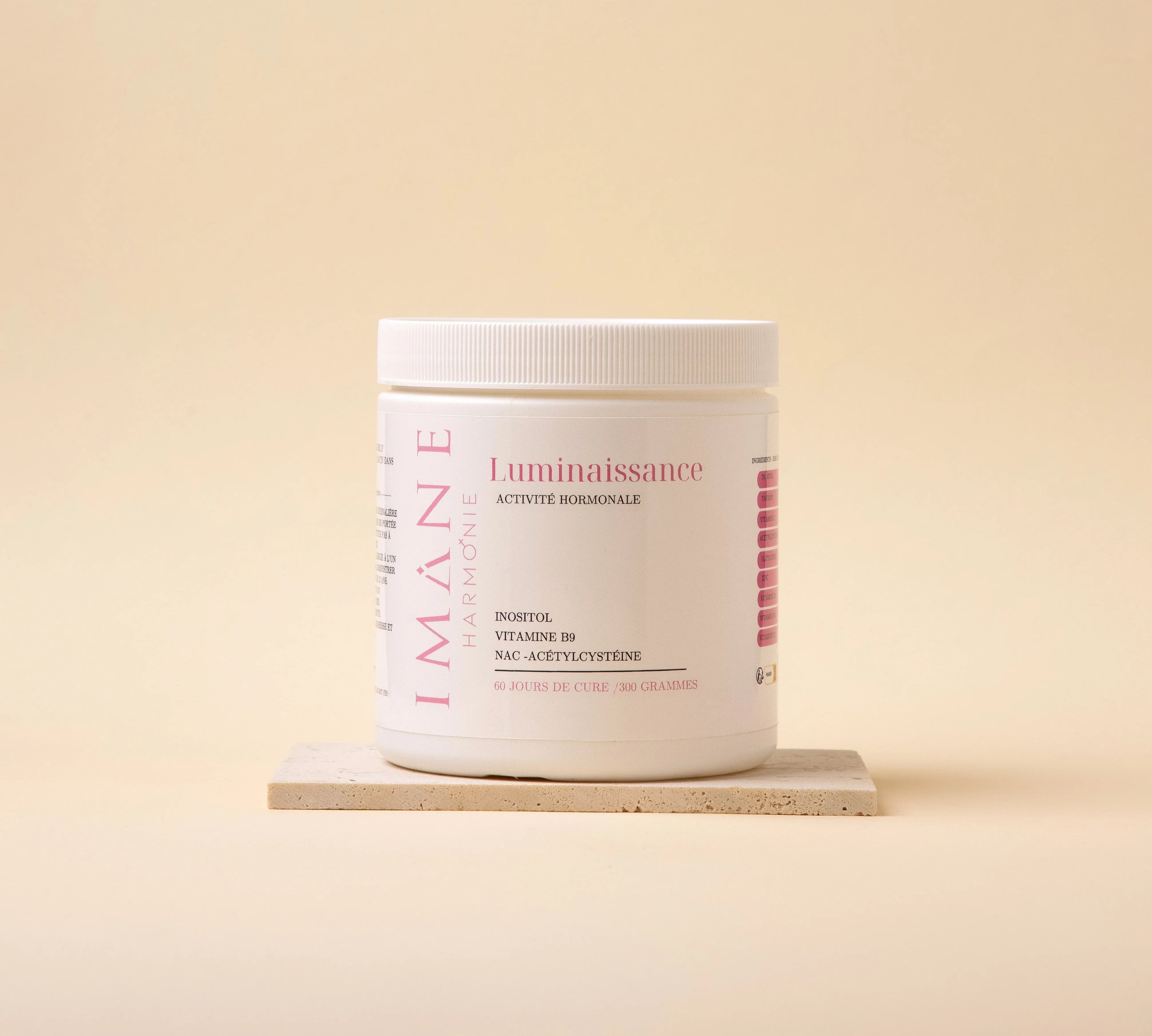 Inositol myo-inositol et D-chiro-inositol ratio 40:1 pour syndrome des ovaires polykystiques