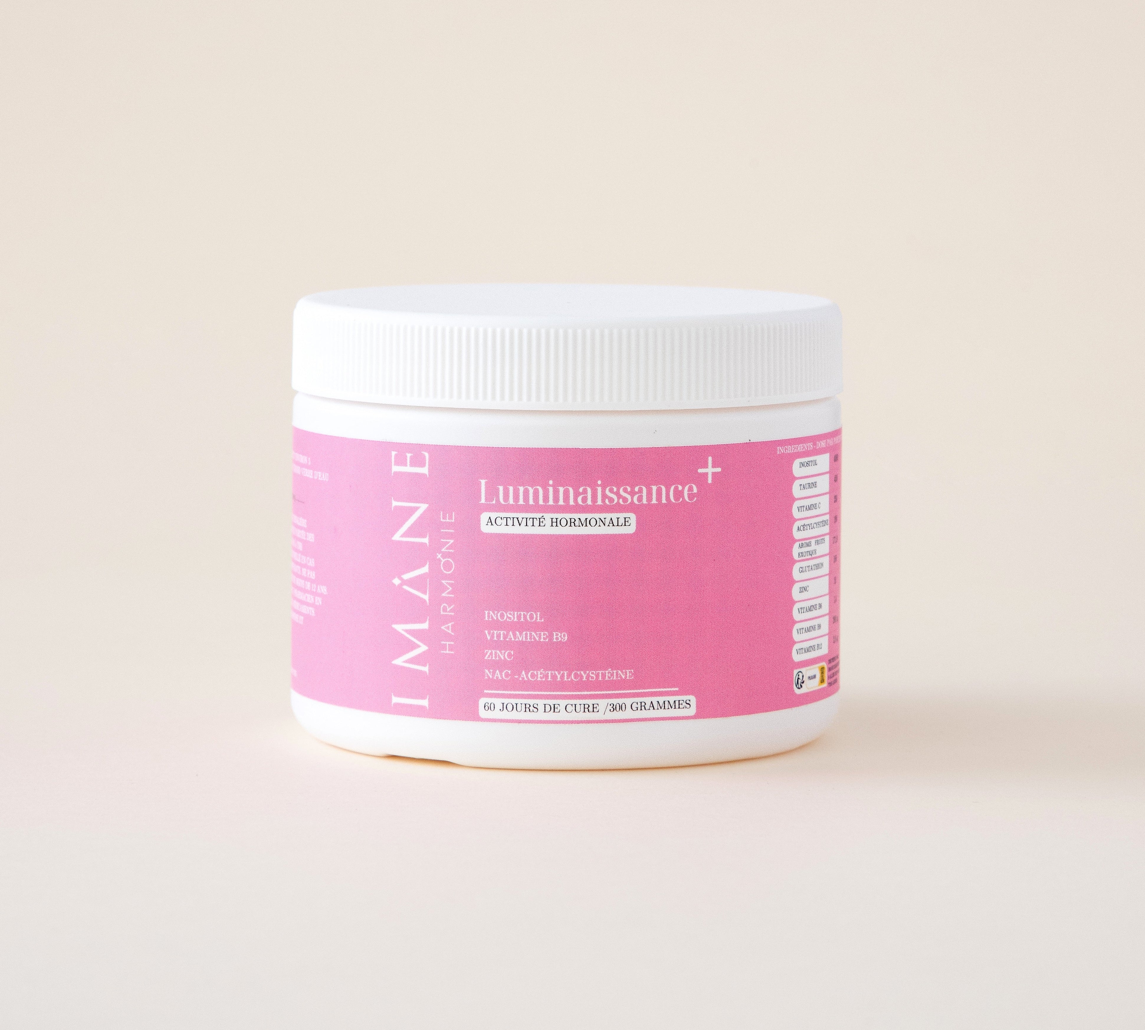 Inositol myo-inositol et D-chiro-inositol ratio 40:1 pour syndrome des ovaires polykystiques gout fruit exotique