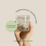 4 gélules par jour à prendre le matin 