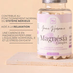 Complément en magnésium pour femmes atteintes de SOPK, aide à réduire le stress, réguler la glycémie et soutenir l’équilibre hormonal