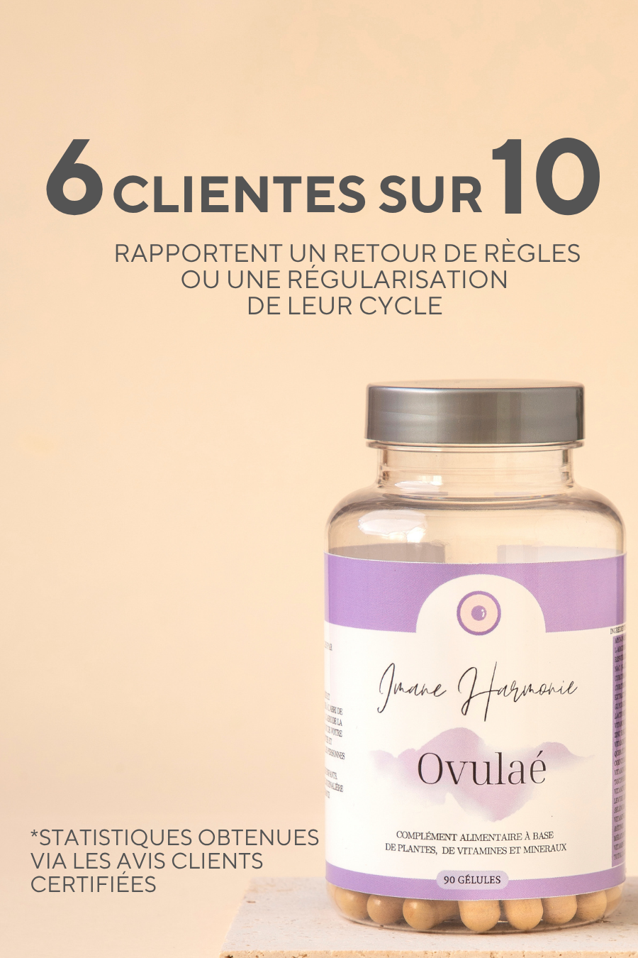 Complément fertilité pour  insuffisance ovarienne  ( IOP) et SOPK 