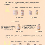 PACK FERTILITE - Boostez votre fertilité, soutenez l’ovulation, renforcez la phase lutéale et préparez vos ovocytes