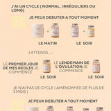 PACK FERTILITE - Boostez votre fertilité, soutenez l’ovulation, renforcez la phase lutéale et préparez vos ovocytes