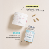luminaissance à base d'inositol de zinc de vitamine B, Vénus soutient l'équilibre de la peau