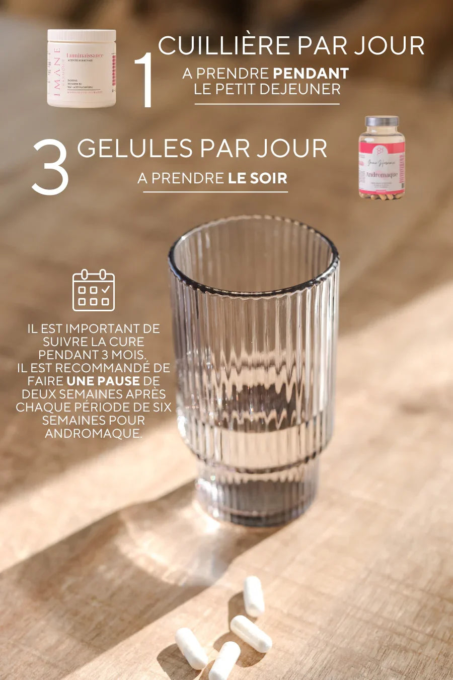 Complément alimentaire actions anti-androgènes et hormonorégulatrices, réduction naturelle de l'hirsutisme