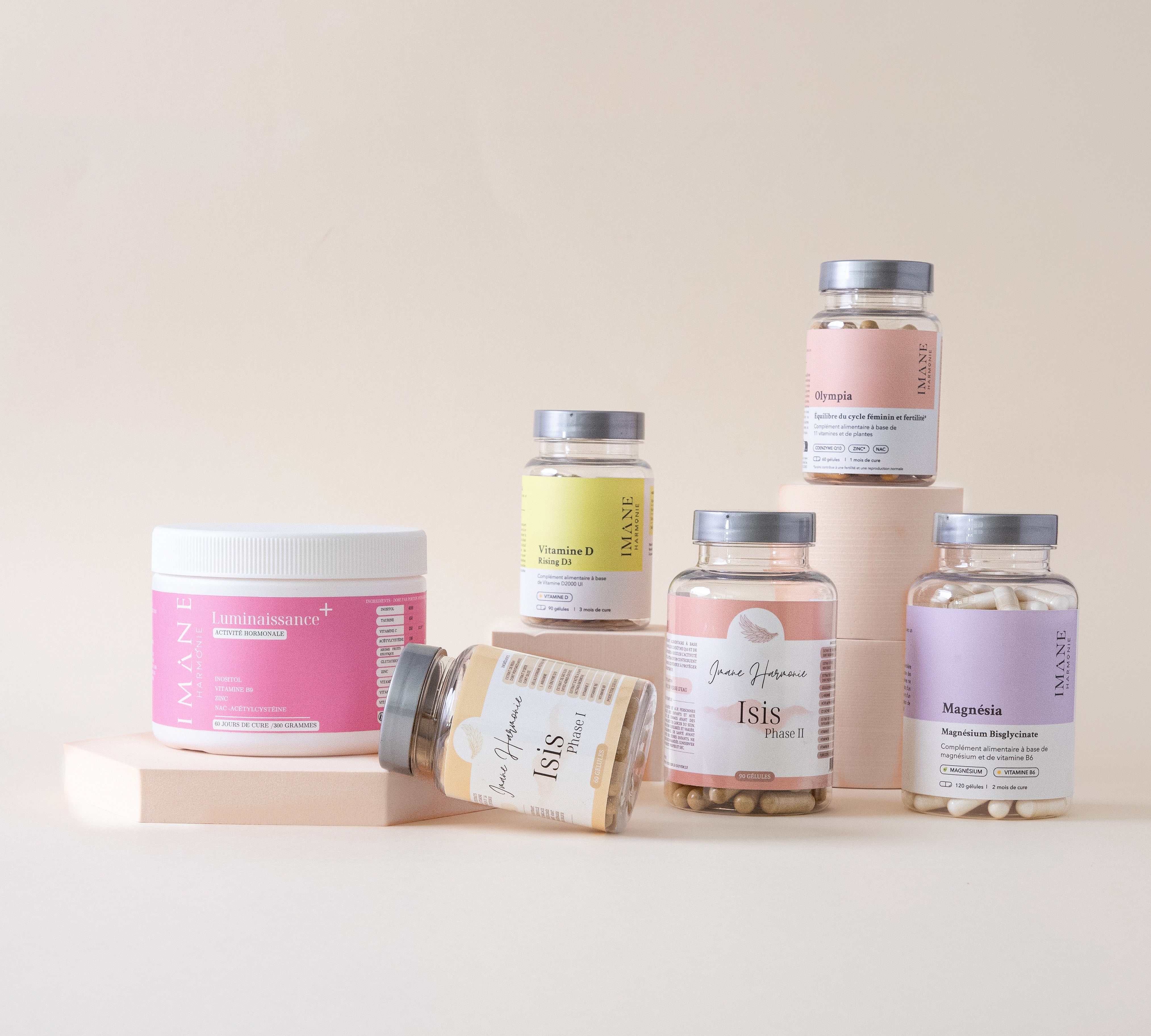 PACK FERTILITE - Boostez votre fertilité, soutenez l’ovulation, renforcez la phase lutéale et préparez vos ovocytes