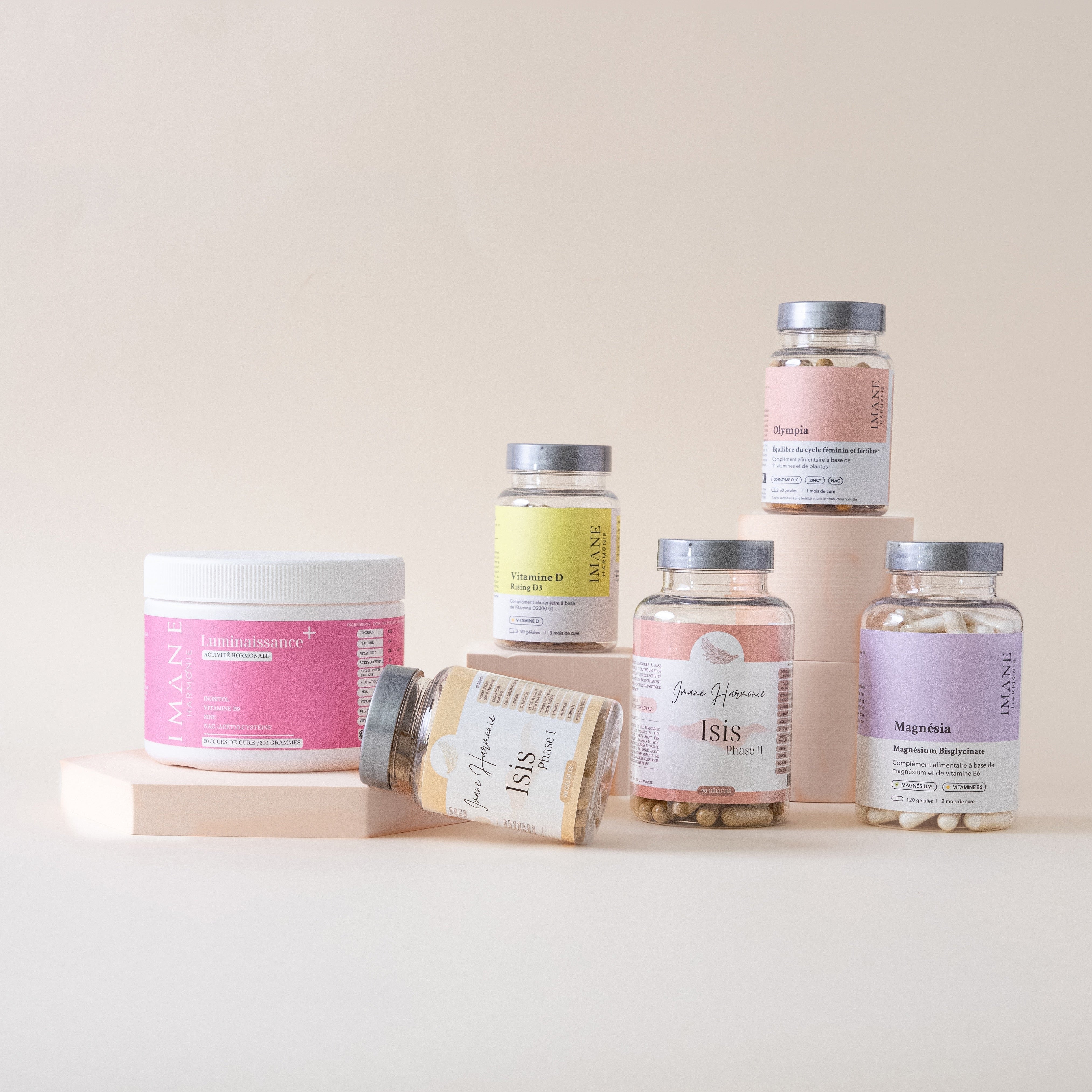 PACK FERTILITE - Boostez votre fertilité, soutenez l’ovulation, renforcez la phase lutéale et préparez vos ovocytes