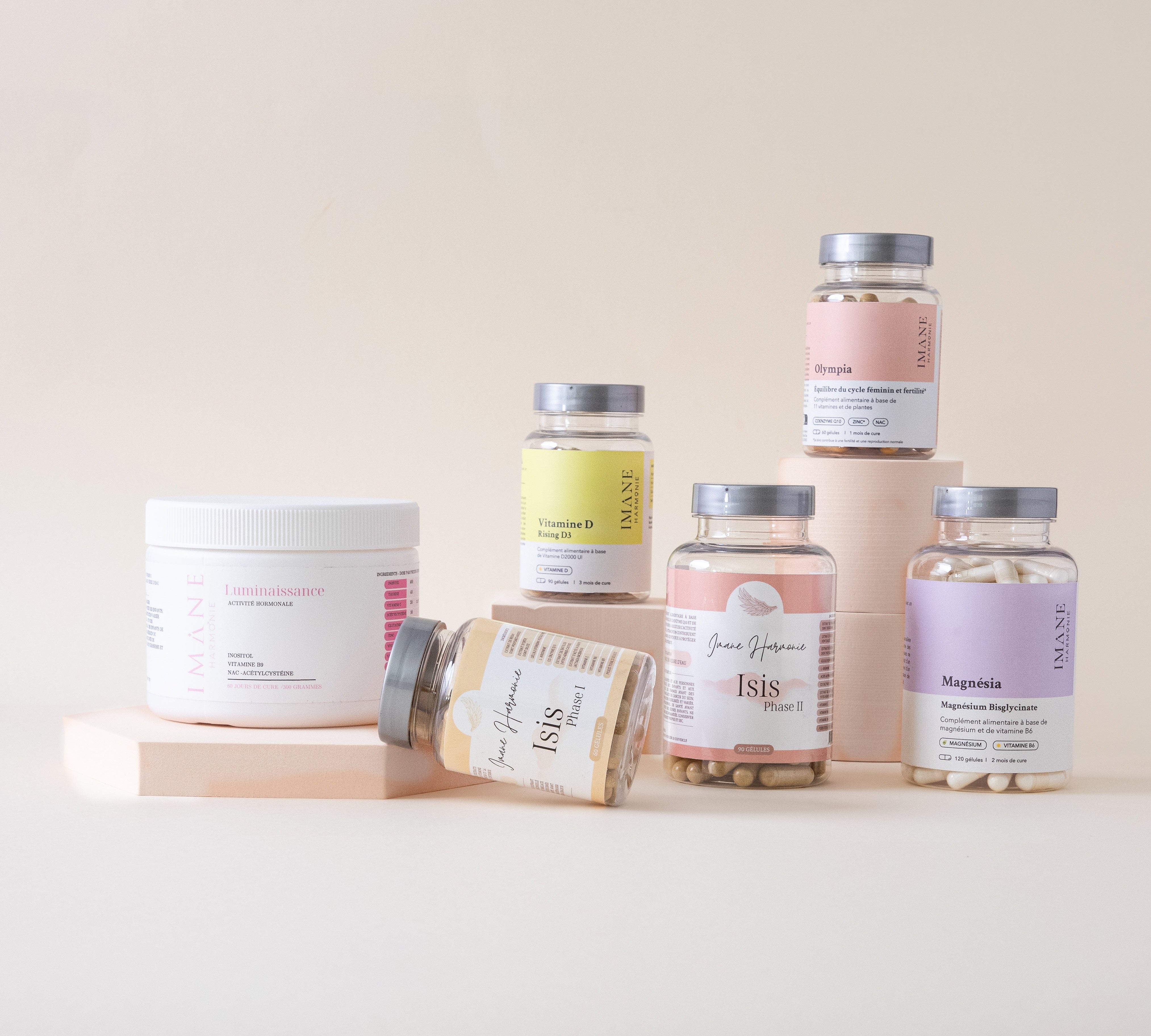 PACK FERTILITE - Boostez votre fertilité, soutenez l’ovulation, renforcez la phase lutéale et préparez vos ovocytes