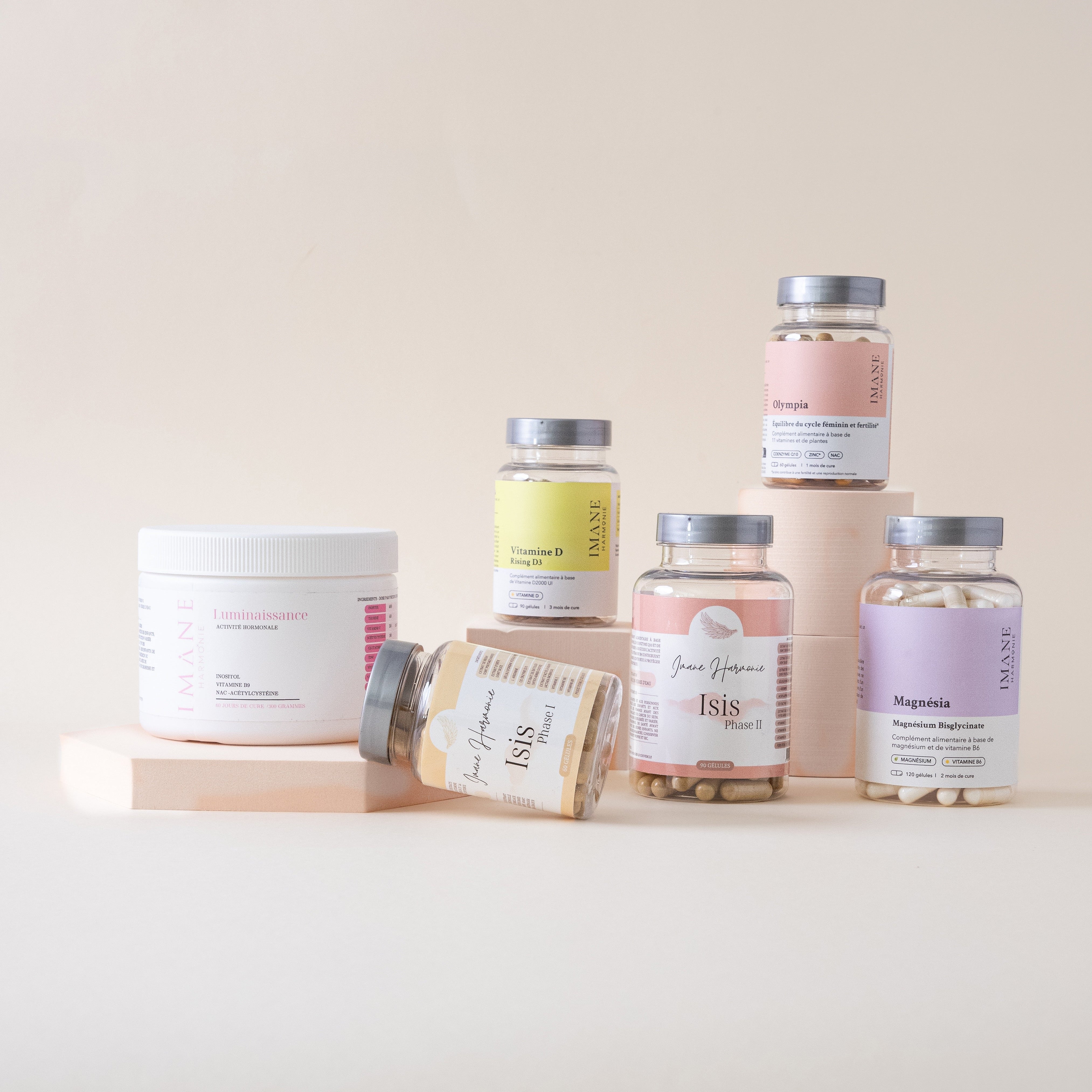 PACK FERTILITE - Boostez votre fertilité, soutenez l’ovulation, renforcez la phase lutéale et préparez vos ovocytes