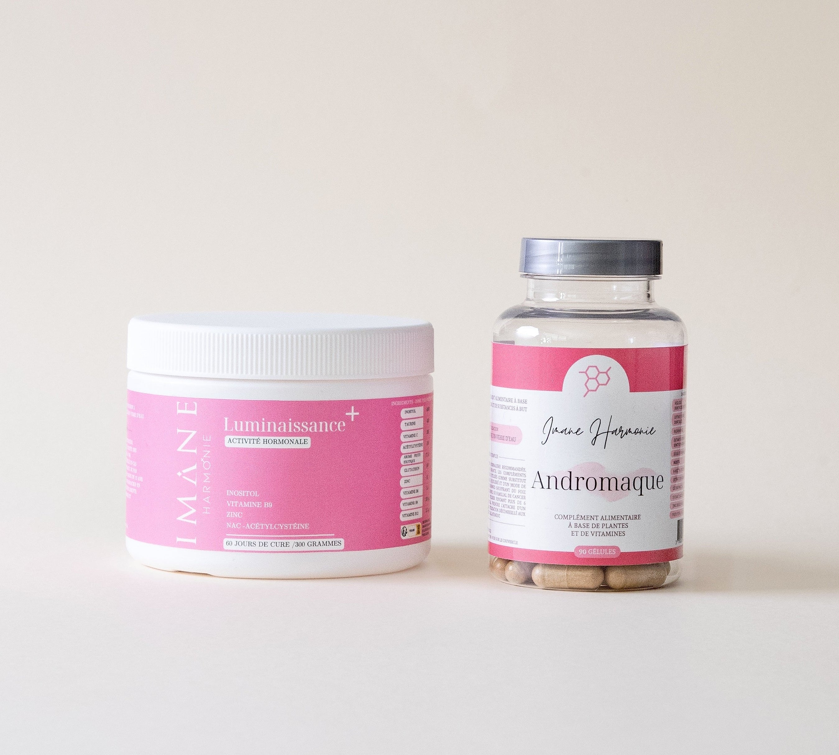 Complément alimentaire actions anti-androgènes et hormonorégulatrices, réduction naturelle de l'hirsutisme gout fruit exotique
