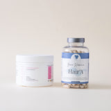 Complément anti-chute cheveux pour SOPK associant lysine, arginine, prêle, saw palmetto, cystine, méthionine, fer, zinc, biotine, sélénium et mélatonine pour freiner la chute, stimuler la repousse et renforcer la fibre capillaire.