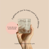 3 gélules par jour le matin avant le petit déjeuner