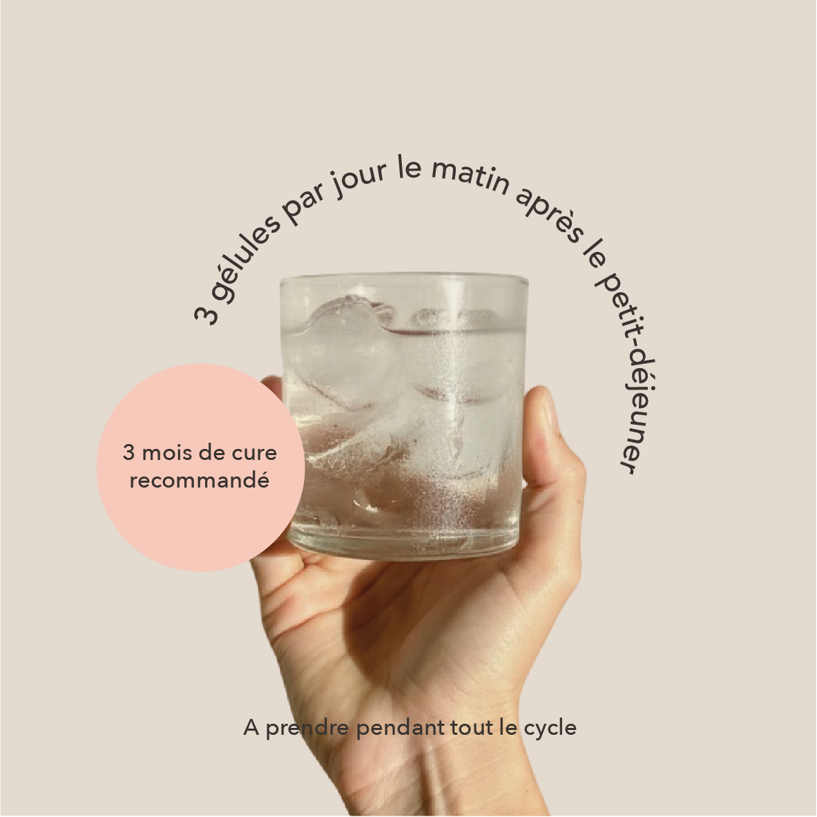 3 gélules par jour le matin avant le petit déjeuner