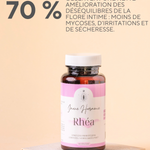 Complément alimentaire  probiotque Rhéa pour la flore vaginale