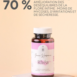Complément alimentaire  probiotque Rhéa pour la flore vaginale
