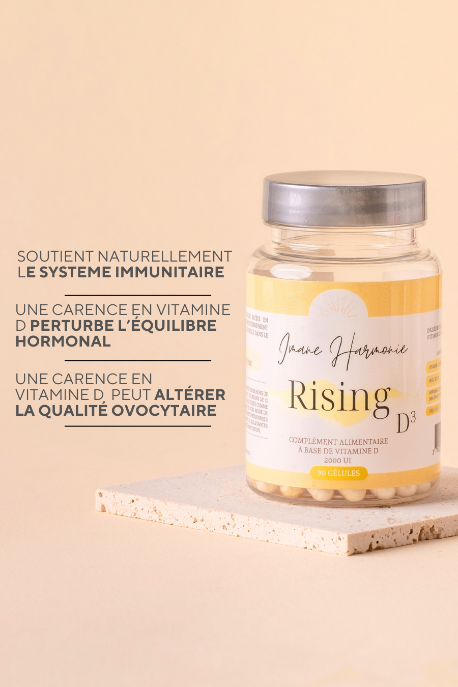 Complément en vitamine D pour femmes atteintes de SOPK, aide à réduire la résistance à l’insuline et à renforcer l’immunité