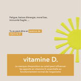 fatigue, baisse d'énergie, moral bas, immunité fragile 