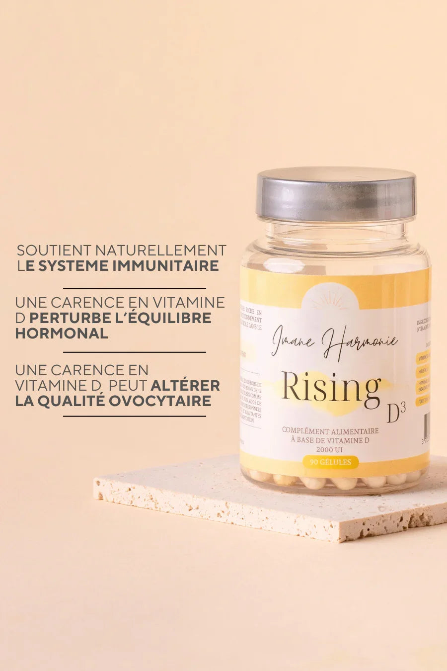 Complément en vitamine D pour femmes atteintes de SOPK, aide à réduire la résistance à l’insuline et à renforcer l’immunité