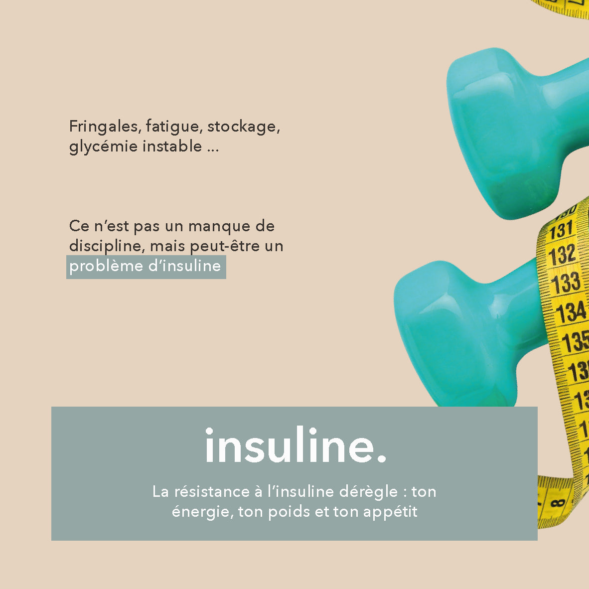 Fringales, fatigue, stockage, glycémie instable