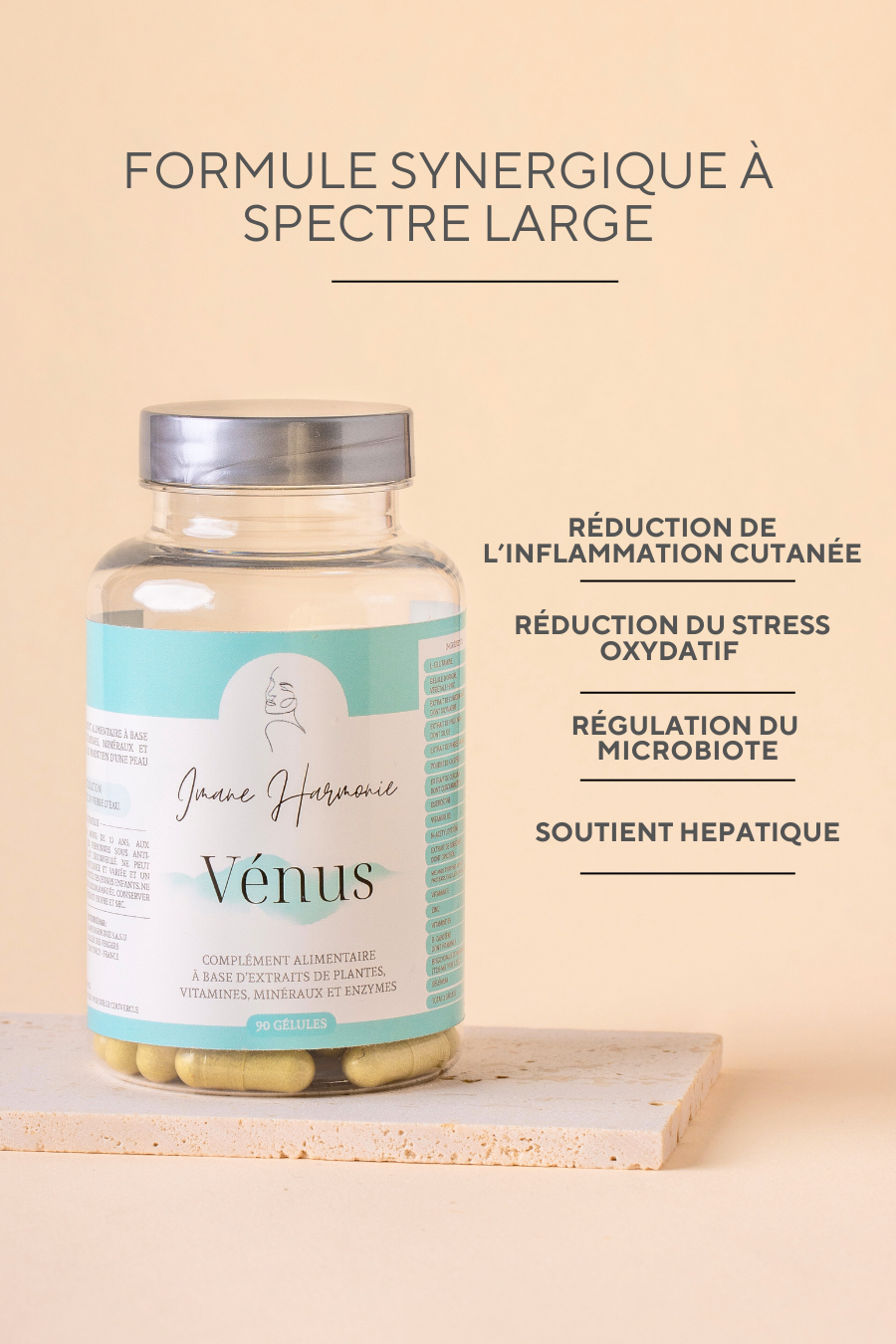 Complément alimentaire pour la réduction de l'acné hormonale en lien avec le SOPK et l'hyperandrogénie