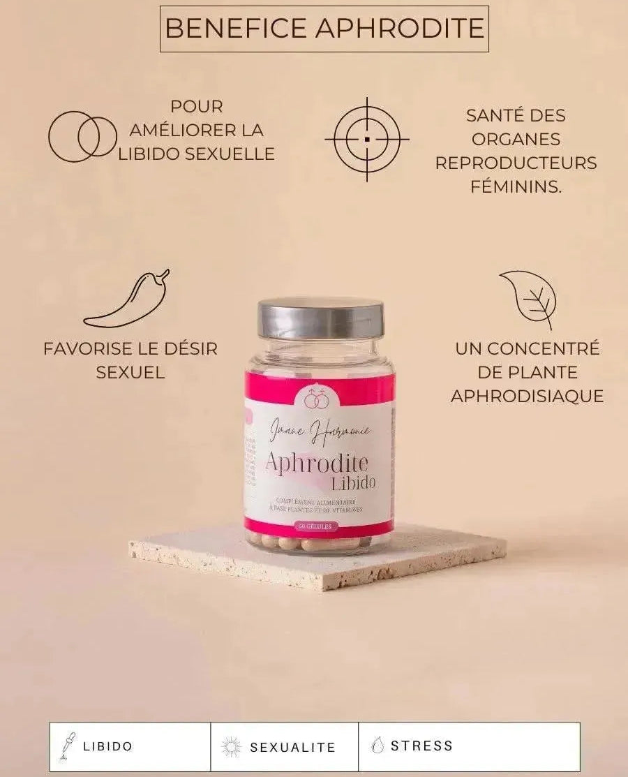 Aphrodite - Complment plantes aphrodisiaques pour femme Imane Harmonie Aphrodite - Complment plantes aphrodisiaques pour femme Imane Harmonie
