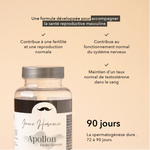contribue à une fertilité et a une reproduction normale, au fonctionnement normal du système nerveux, maintien d'un taux de normal de testostérone dans le sang