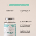Aide à maintenir une peau saine, soutient la beauté et l'équilibre de la peau