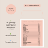 Inositol, N-acetylcysteine, vitamine c, co enzyme Q10, vitamine B6, B9...