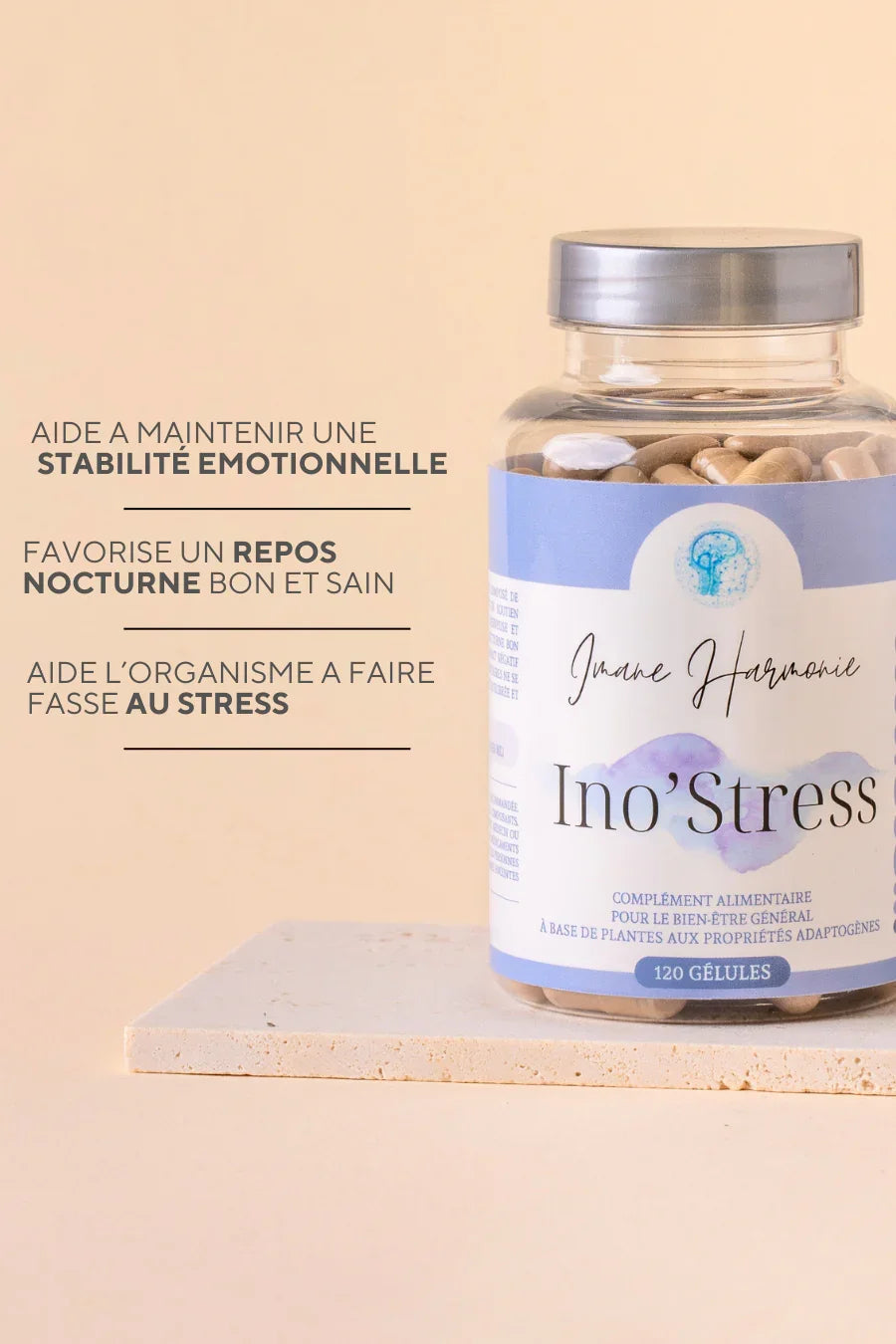 Complément alimentaire pour réduire le stress, améliorer le sommeil et favoriser l’équilibre émotionnel naturellement