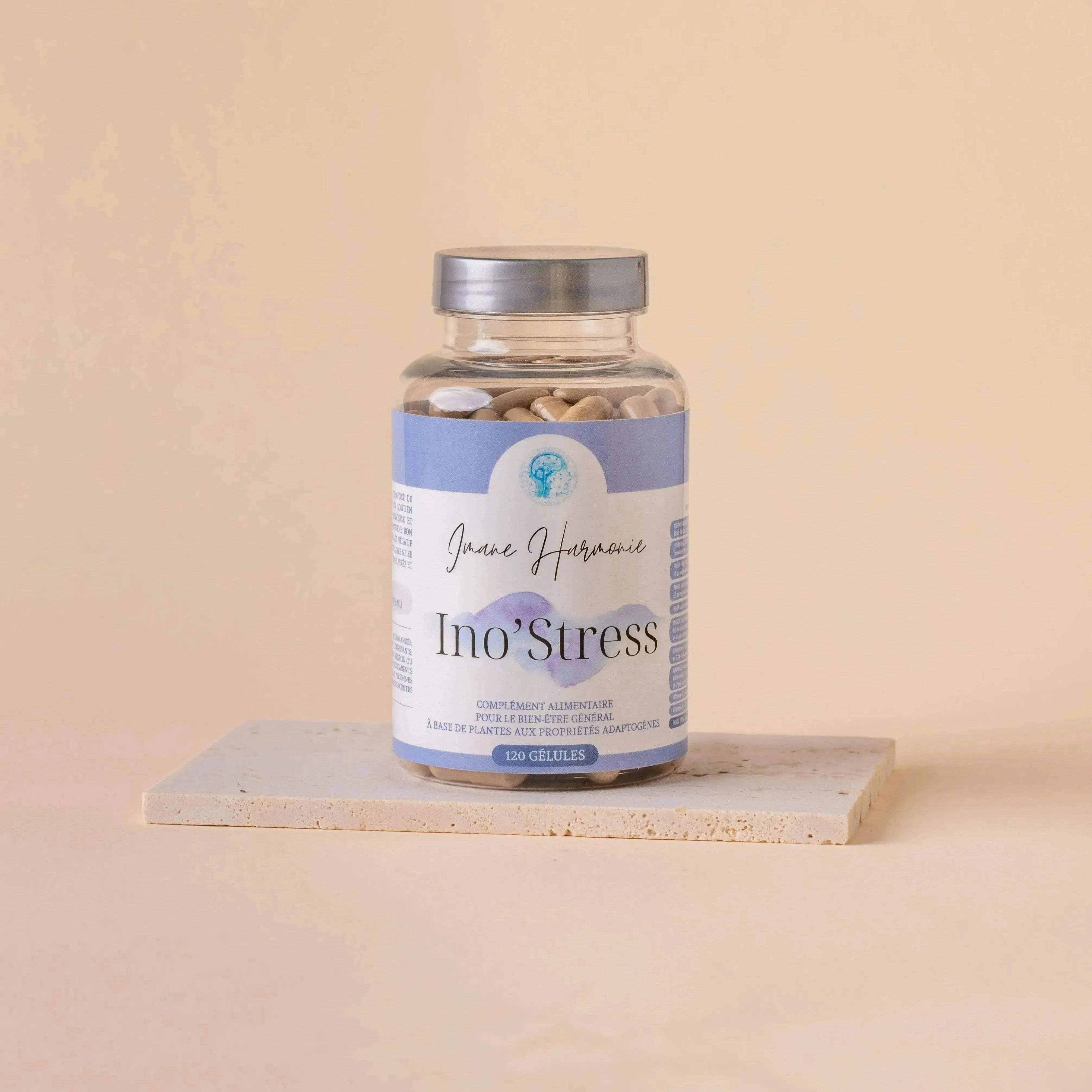 Complément alimentaire Ino'Stress contre le stress de la marque Imane Harmonie
