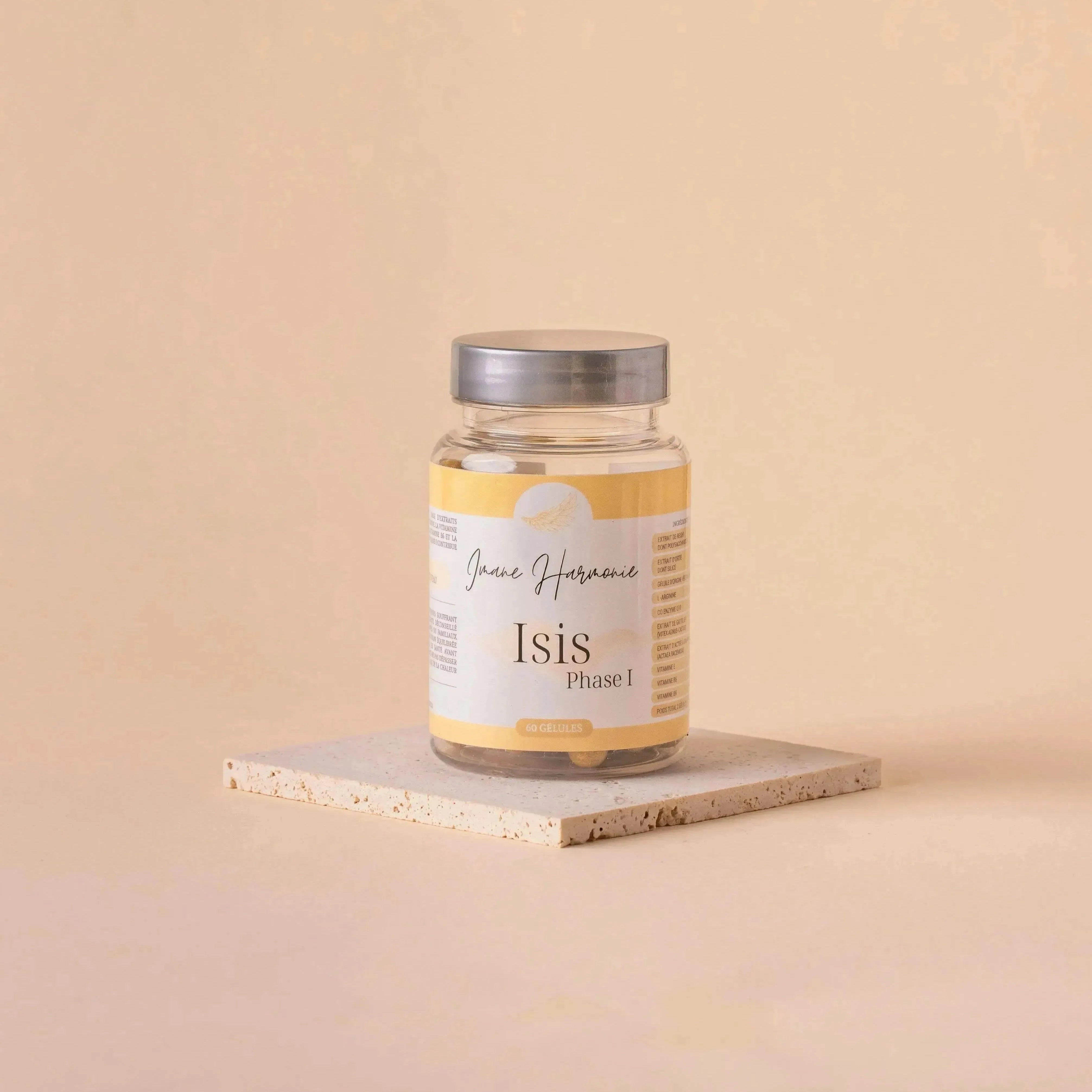Compléments alimentaire Isis Phase 1 pour booster l'ovulation de la marque Imane Harmonie