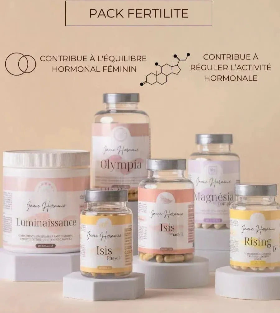 Bénéfices du Pack Fertilité de la marque Imane Harmonie