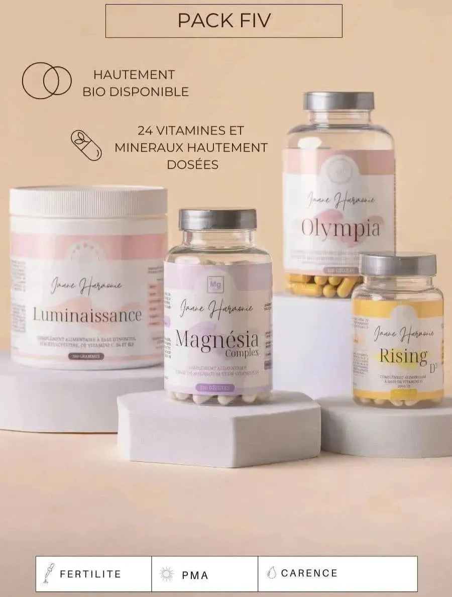 Bénéfices compléments alimentaire du pack fiv de la marque Imane Harmonie